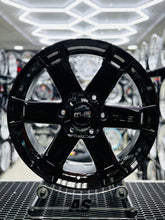 18” F82601 6/139 bakkie 4x4 rims gloss blk