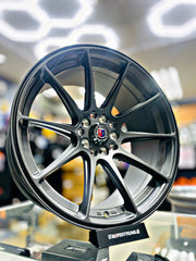 17” AS-XXR 5/100 & 5/114 MATT GUNMETAL