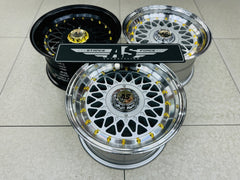 15” AS MOTORSPORT P MESH 4/100 4/114 & 5/100 PCD arriving December