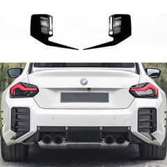 M2 Rear Bumper Air Vent Cover Gloss Black Trim for BMW G87 M2 Coupe 2022-2024 - Autostyling Klerksdorp