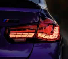 BMW 3 Series 2012-2019 (F30 F80) Vland OLED Tail Lights With Dynamic Welcome Lighting (GTS Style)