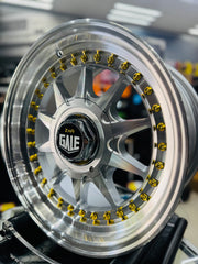 15” GALE 4/100 4/108 SILVER