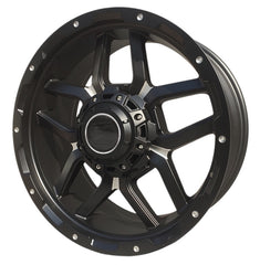20” AS-F32JT198 6/139 BLACK BAKKIE RIMS