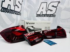 BMW 3 Series 2012-2019 (F30 F80) Vland OLED Tail Lights With Dynamic Welcome Lighting (GTS Style)