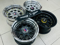 15'' AS- RC2 FULL MATT BLACK 4/100 4/114