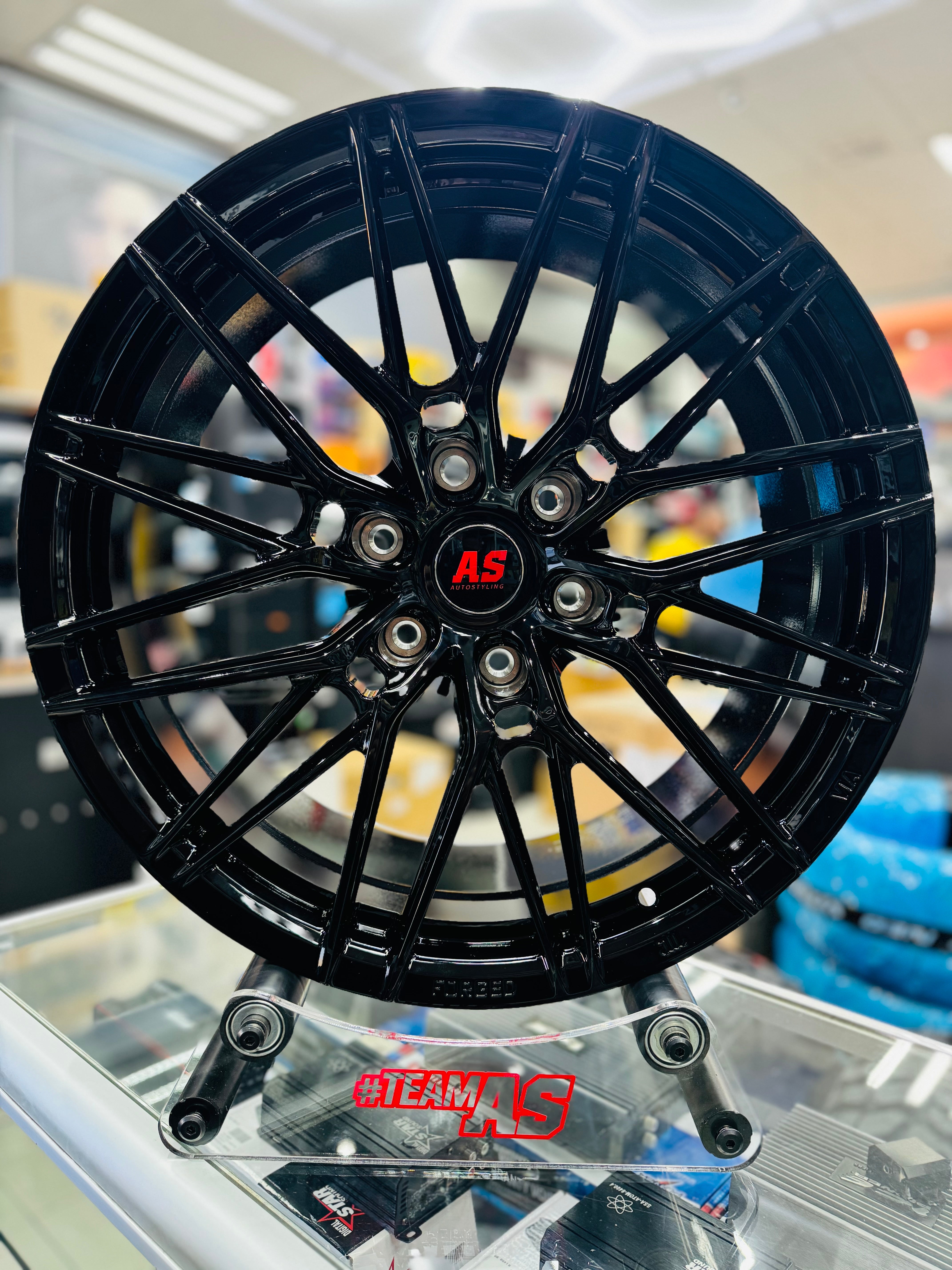 22” AS-FORGED HJ0265 6/139 BAKKIE WHEELS GLOSS BLACK ( FOR FORD & AMAROK NEXT GEN ) - Autostyling Klerksdorp