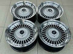 17” AS-EMITZ 4x100 4x108 SILVER 8j