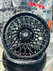 17” AS- X085 4x4 rims 6/139 9J et0