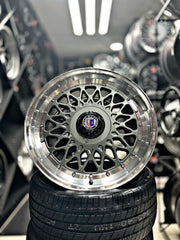 17'' AS-P- MESH 4/100 4/108 GUNMETAL WHEELS