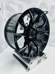 20” XPF15 20X10j 5x150 TOYOTA LANDCRUISER BAKKIE GLOSS BLACK RIMS