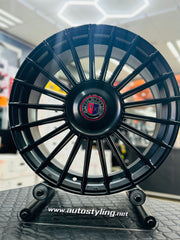 17” A-LINE LE MANS 4x100 & 4x108 BLACK