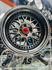 17” AS-XX 4x100 GUNMETAL WIDES ALL ROUND