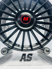 17” A-LINE LE MANS 5x100 & 5x108 RIMS BLACK
