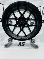 17” AS-5010646 4x4 rims 6/139 PCD matt black