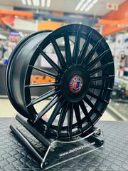 17” A-LINE LE MANS 4x100 & 4x108 BLACK
