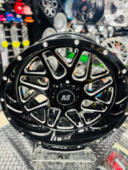 20” M7458 20X10j 6x139 BAKKIE GLOSS BLACK RIMS
