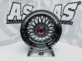 18” AS- MESH 5/112 5/114 SILVER CHROME