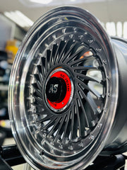 15” AS-SUPERFIN 4/100 & 4/114 MATT GREY WHEELS - Autostyling Klerksdorp