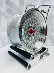 15” AS-7578 SILVER 4/100 4/114 wheels