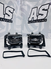 BMW E30 CLEAR FOG LIGHTS