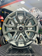 17 ” AS RAPTOR 6x139 4x4 BAKKIE WHEELS SATIN GREY