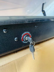 ROOF BOX 500L ABS PLASTIC WHITE TOP