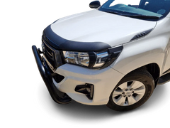 Bonnet guard HILUX 2016+ stick on Matt black - Autostyling Klerksdorp