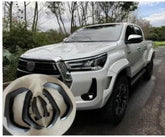 Toyota Hilux gd6 ROUGE GR WIDE Style Fender Flares Arches (Fits 2021+ model Hilux)
