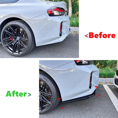 G87 M2 Rear splitter Gloss Black Trim BMW G87 M2 Coupe 2022-2024