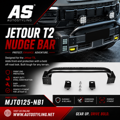 Jetour T2 (25-On) nudge bar steel - Autostyling Klerksdorp