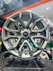 17 ” AS RAPTOR 6x139 4x4 BAKKIE WHEELS SATIN GREY