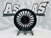 17” A-LINE LE MANS 5x100 & 5x108 RIMS BLACK