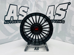 17” A-LINE LE MANS 5x100 & 5x108 RIMS BLACK