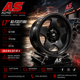 17” AS- F32JT180 BAKKIE RIMS 6/139 wheels