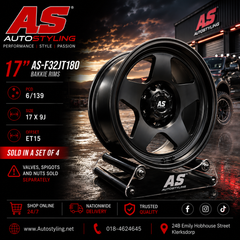 17” AS- F32JT180 BAKKIE RIMS 6/139 wheels - Autostyling Klerksdorp