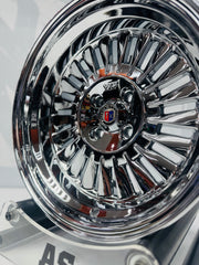 15” AS-PIRI 4/100 CHROME WHEELS