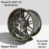 18” M5 E39 5x120 narrow wide rims