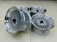 15” AS-SR 4/100 SILVER WHEELS