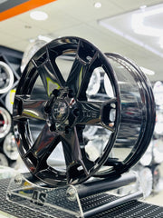18” F82601 6/139 bakkie 4x4 rims gloss blk