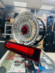 15” AS- SUPERFIN HYPER SILVER 4/100 4/114 wheels