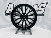 20” CONCAVO SERIES 874 GLOSS BLACK BAKKIE RIMS 6/139 PCD
