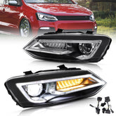 VLAND VW POLO 6 TUBE LED HEADLIGHT PRE ORDER & SAVE R2000 ARRIVAL END NOVEMBER