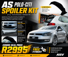 POLO-CITI POLO6 SPOILER KIT ( FREE FITMENT ) - Autostyling Klerksdorp
