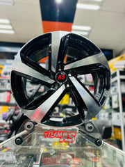 17” AS- GTI 5/100 BLACK MACHINE FACE