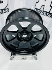 17” AS-XPF020 4x4 rims 6/139 PCD MATT BLACK