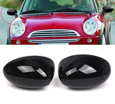 MINI COOPER R50/51/52 GLOSS BLACK MIRROR COVERS