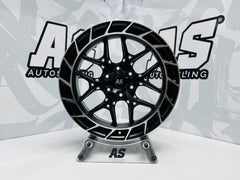 20” CONCAVO SERIES 416 SATIN BLACK BAKKIE RIMS 6/139 PCD