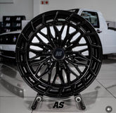 20” CONCAVO SERIES 319 MATT BLACK BAKKIE RIMS 6/139 PCD