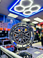 15” AS- 7410 5/100 & 5/114 silver wheels