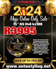 15'' AS-FERRARI 348 4/100 WHEELS